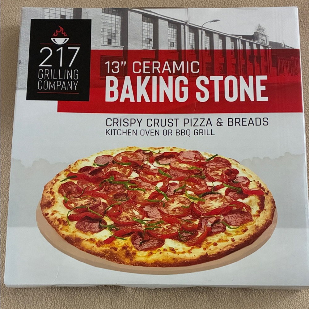 13” Ceramic Baking Stone
